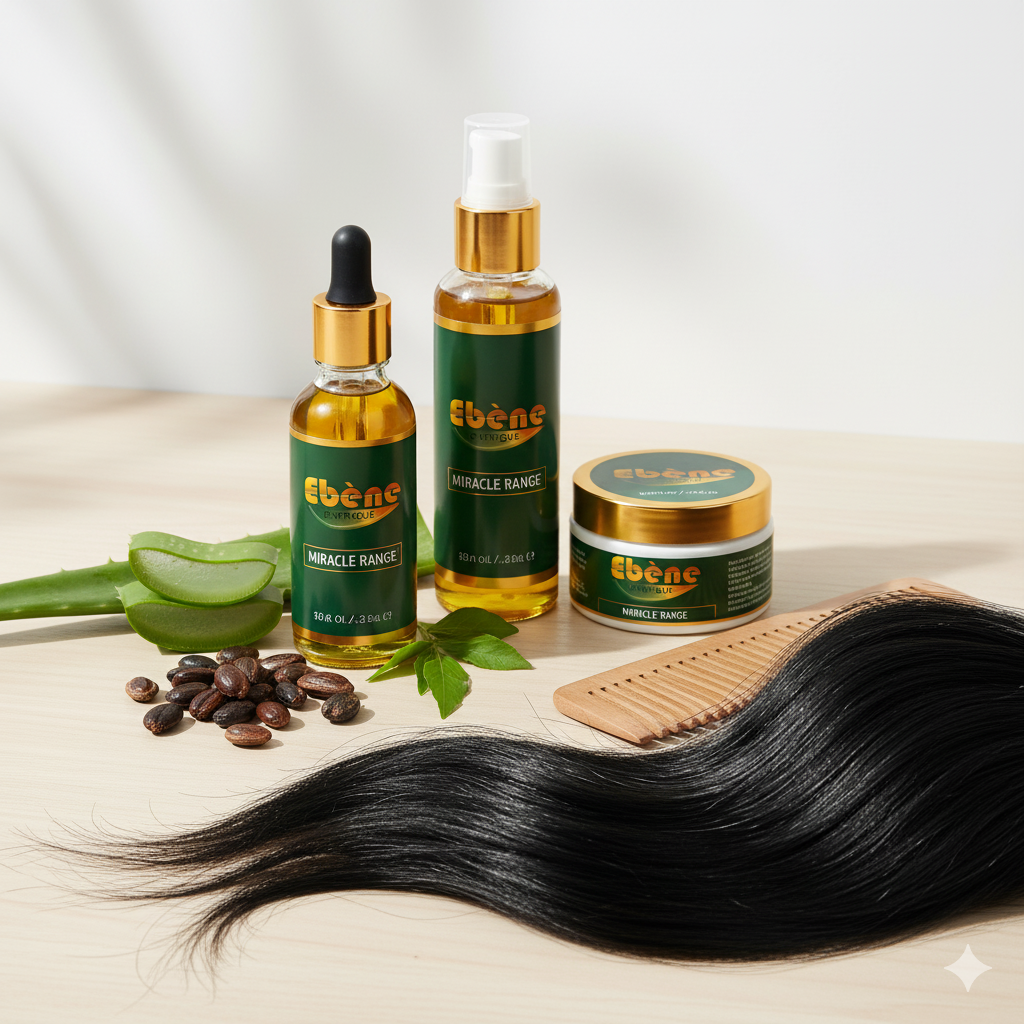 Produits de la gamme MIRACLE pour cheveux